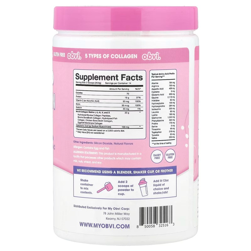 Obvi Collagen Peptides Best Price in Dubai